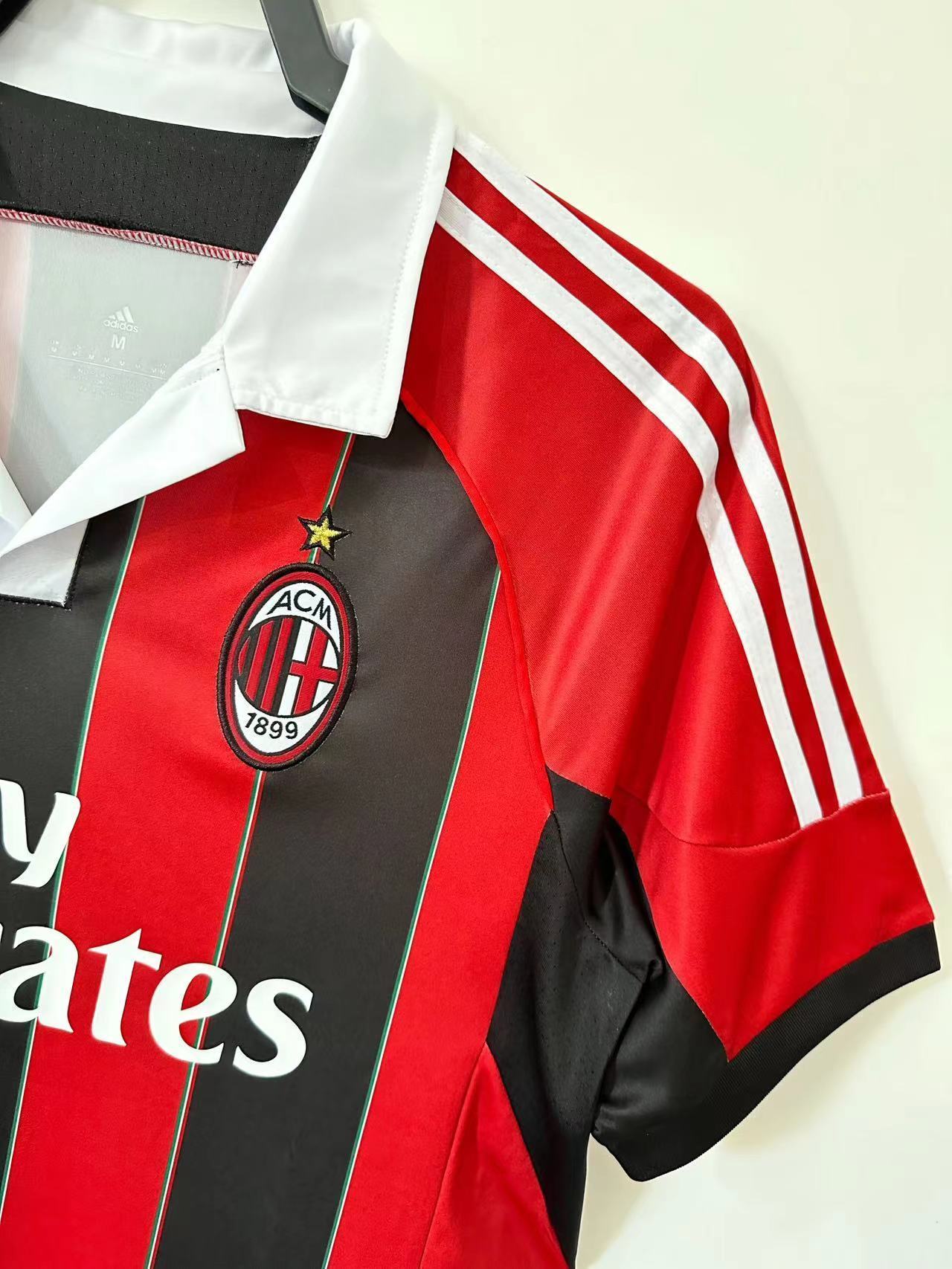 Camiseta Retro Hombre Equipo Milán - 2012/13