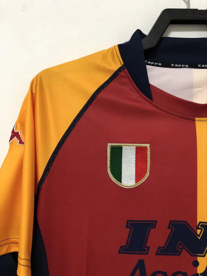 Camiseta Retro de Hombre Equipo Roma - 2000/01