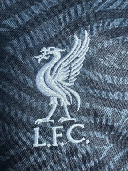 Maillot Rétro Homme Liverpool Domicile Gardien de But Noir - 2020/21