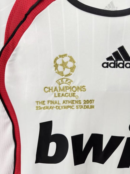 Camiseta Retro de Hombre de Manga Larga del Equipo Milan - 2006/07