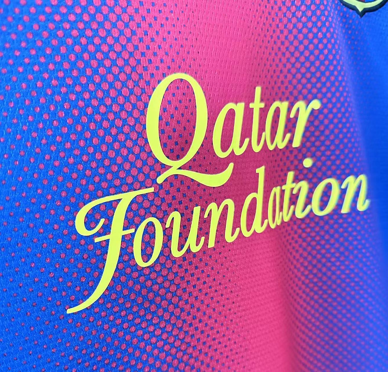 Maillot Rétro Homme Manches Longues Equipe de Barcelone - 2012/13