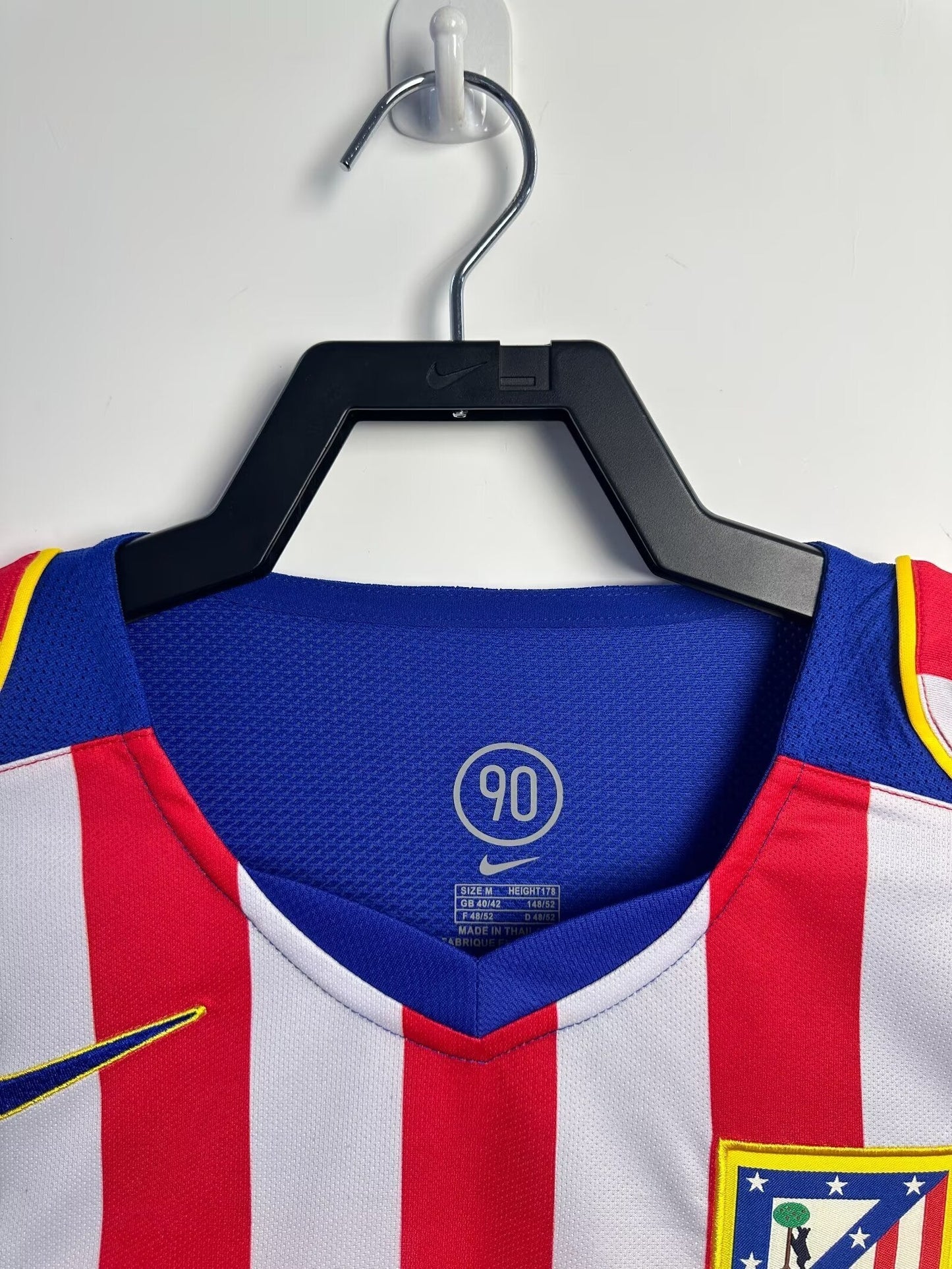 Maillot Rétro Homme Manches Longues Atlético de Madrid - 2004/05