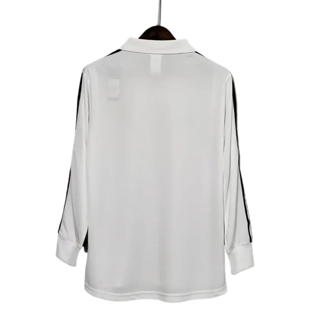 Retro Long Sleeve Real Madrid Adidas White - 2002