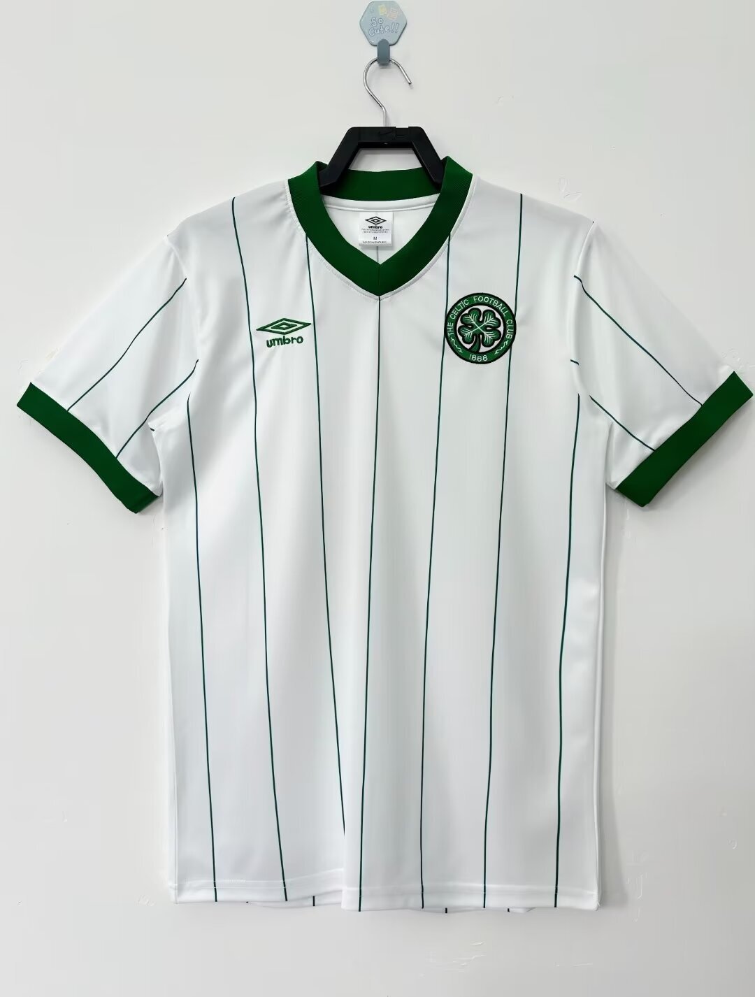 Camiseta retro para hombre del equipo Celtic - 1984/86