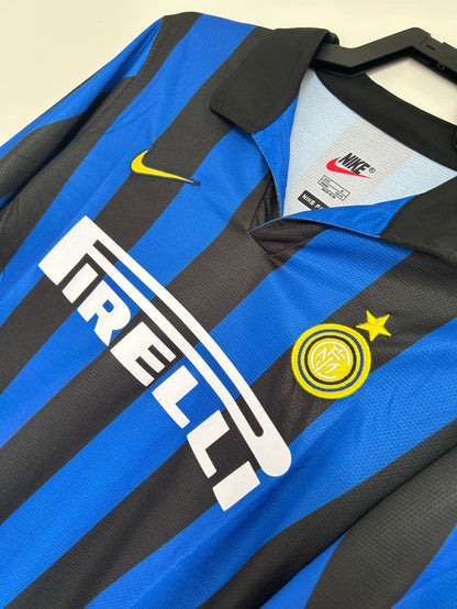 Maillot rétro homme à manches longues Inter Milan - 1998/99