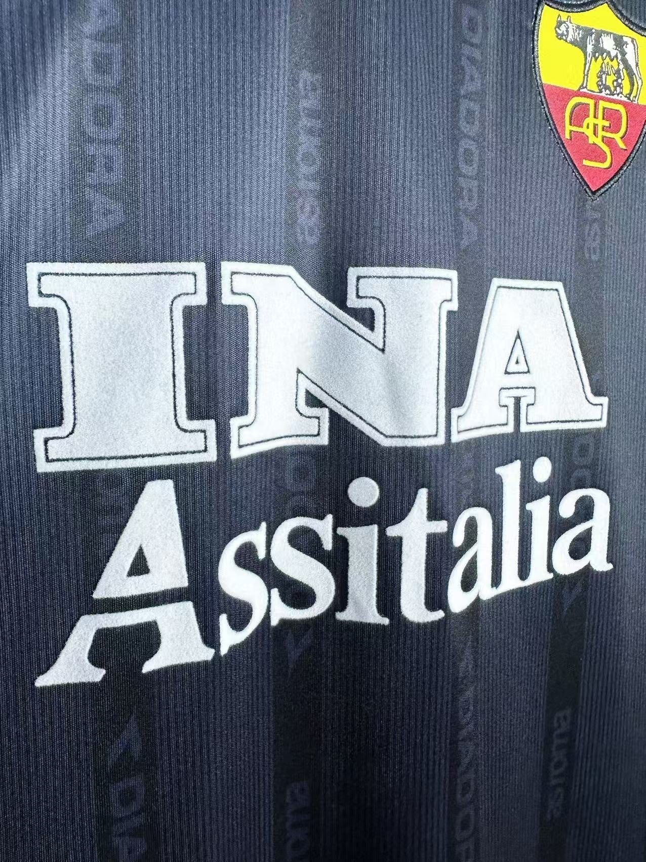 Maillot Rétro Homme Manches Longues AS Roma - 1999/00