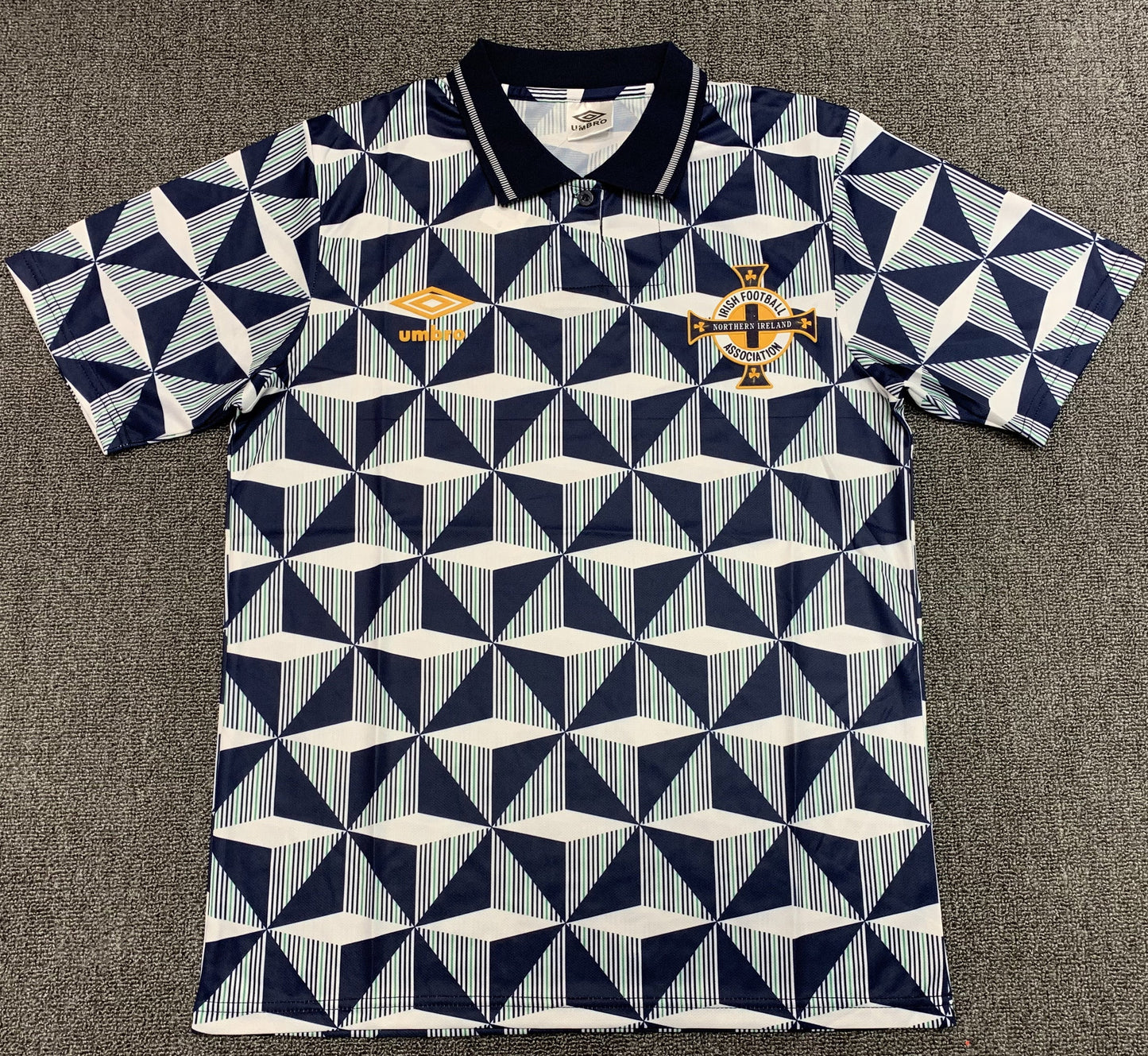 Maillot Rétro Homme Équipe Nationale Irlande du Nord Extérieur - 1990/93