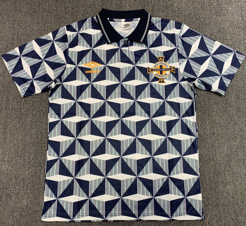 Maillot Rétro Homme Équipe Nationale Irlande du Nord Extérieur - 1990/93