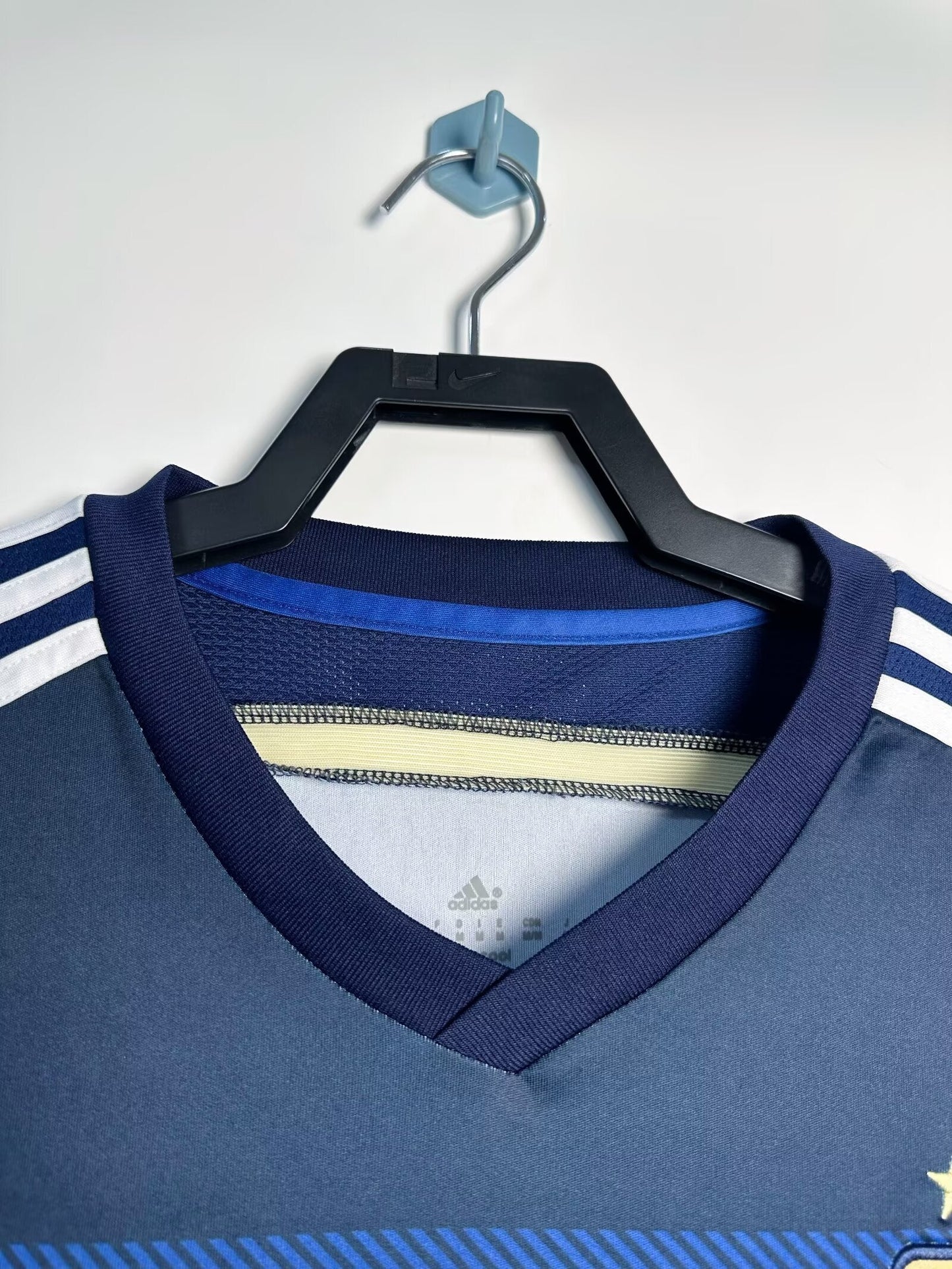 Maillot Rétro Homme Manches Longues Extérieur Équipe Nationale Argentine - 2014