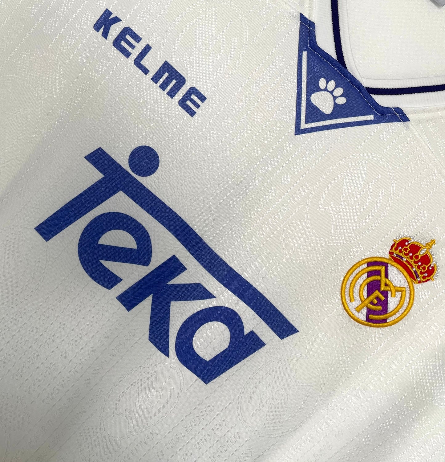 Camiseta retro de hombre del equipo Real Madrid - 1996/97