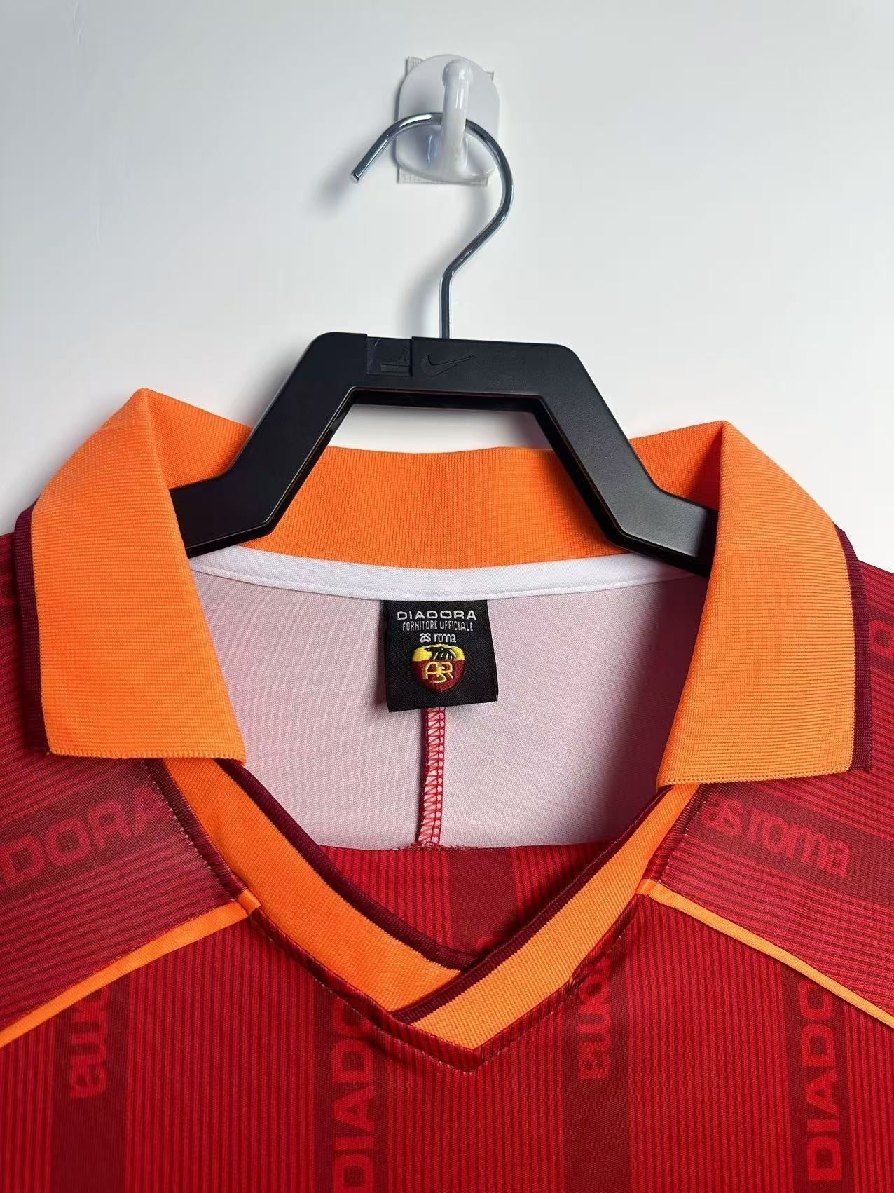 Camiseta Retro de Hombre del Equipo Roma -1999/00