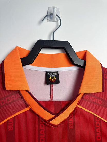 Camiseta Retro de Hombre del Equipo Roma -1999/00