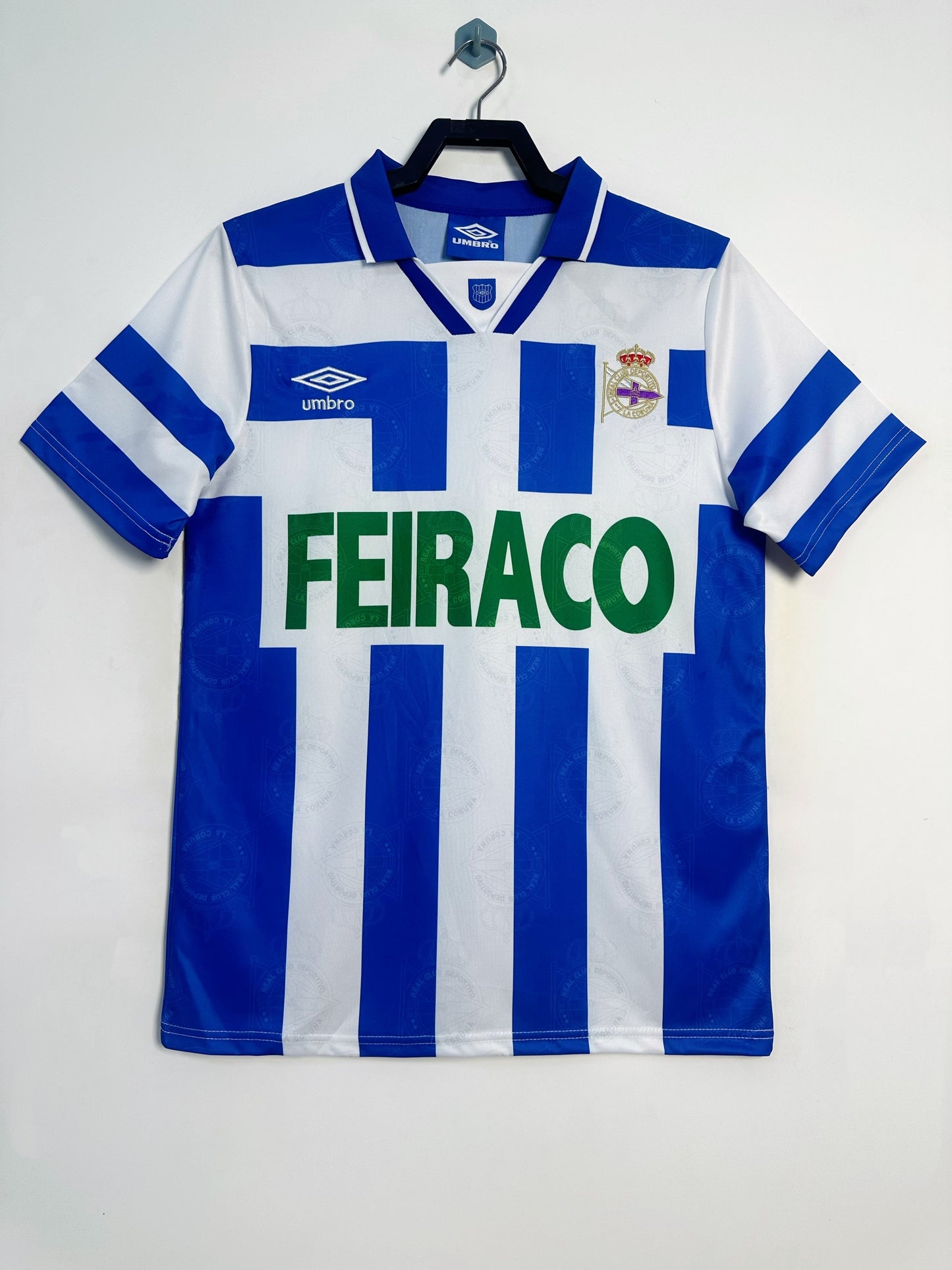 Camiseta retro de hombre del Deportivo La Coruña - Primera equipación - 1994/95