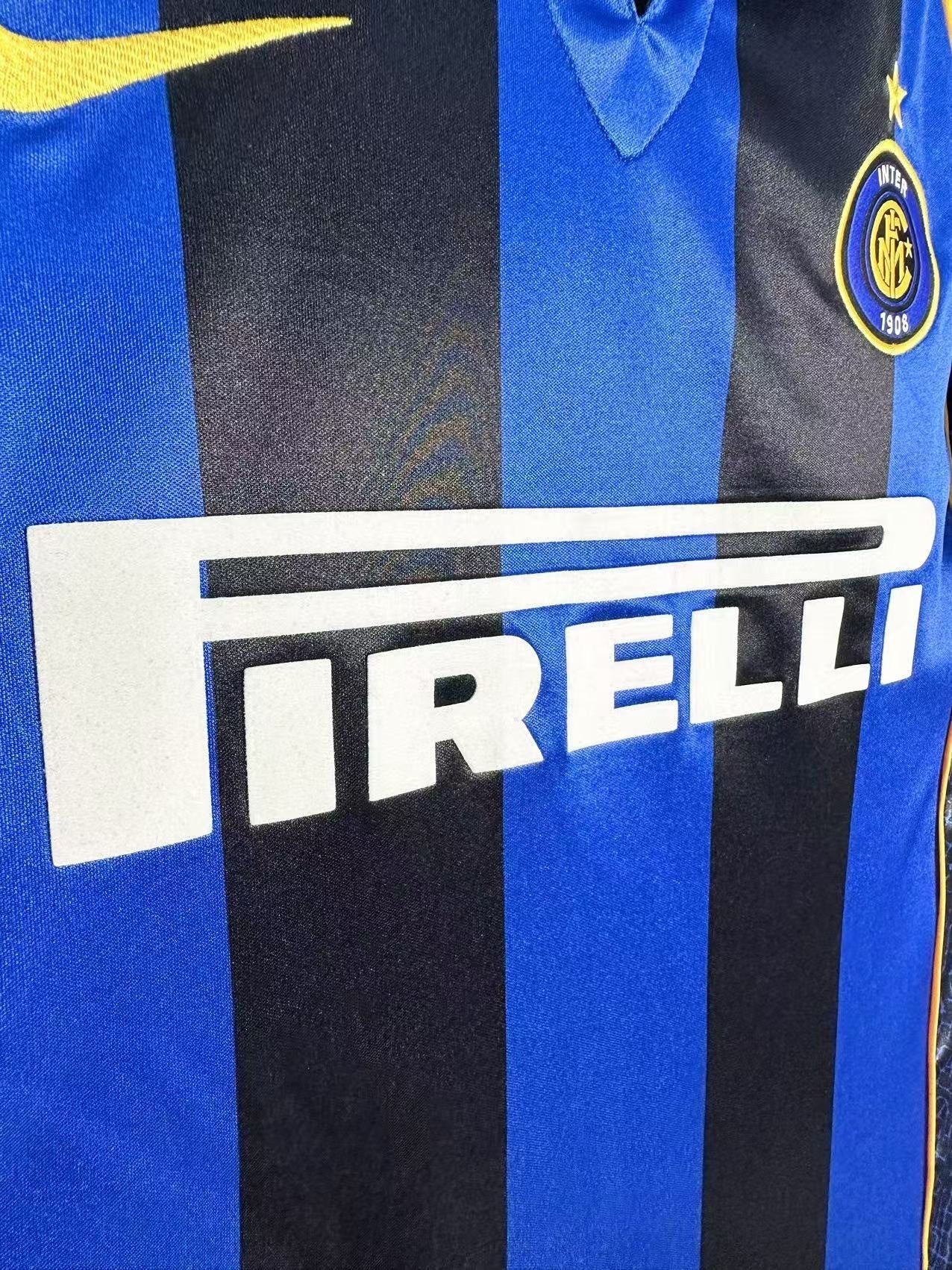 Maillot Rétro Homme Inter Milan Domicile - 2001/02