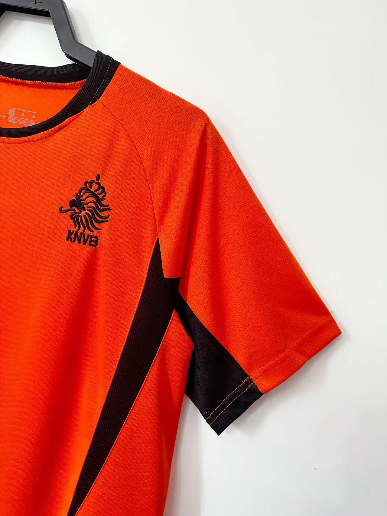 Camiseta Retro de Hombre Selección Nacional de los Países Bajos - 2002