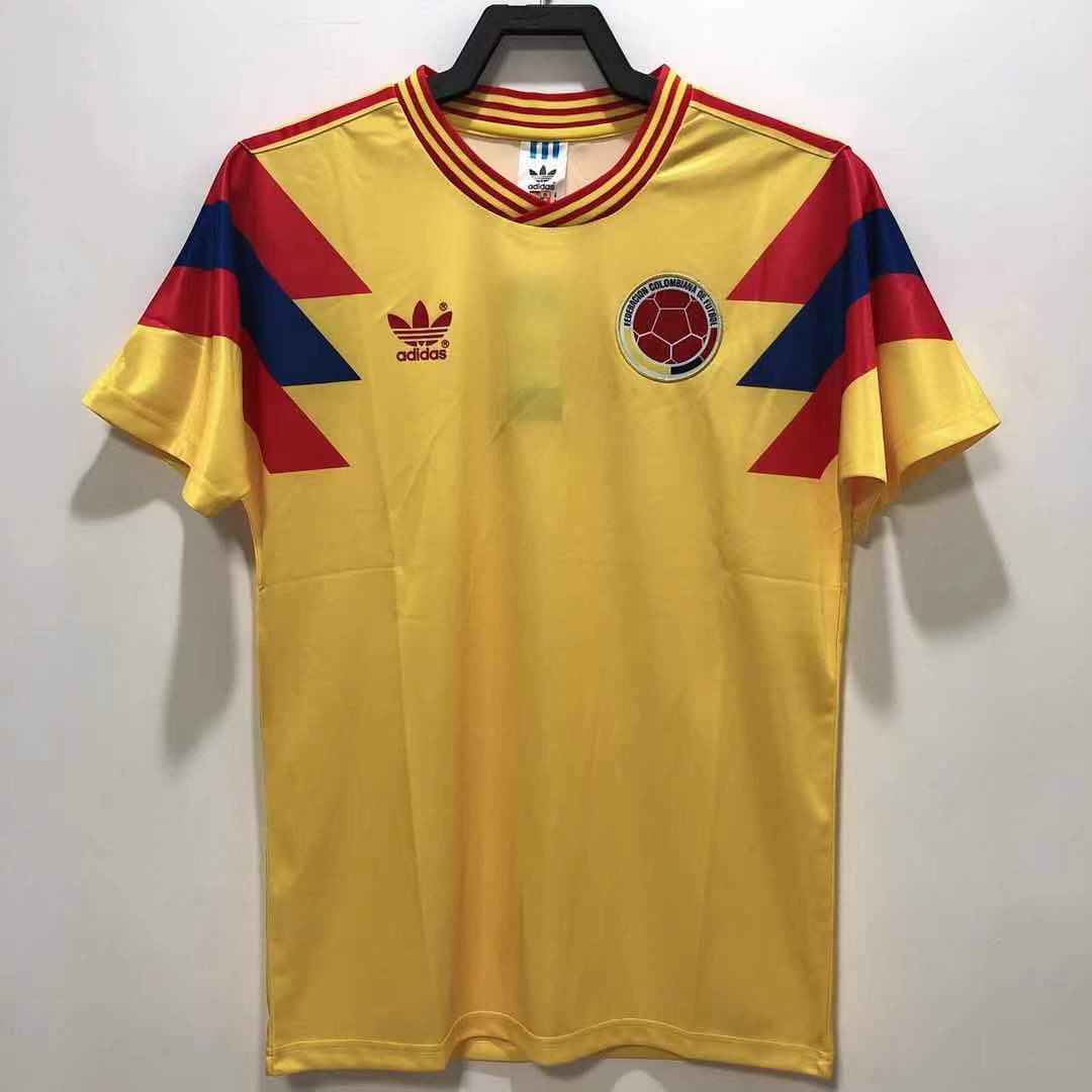 Man's Retro Jersey Colombia National Team - 1990