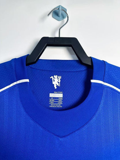 Maillot Rétro Homme Manchester United Bleu Gardien de But - 2007/08