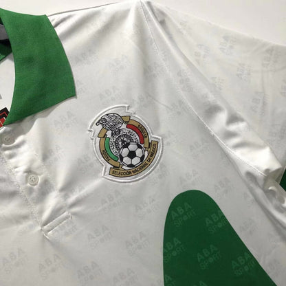 Maillot Rétro Homme Équipe Nationale du Mexique Extérieur - 1995