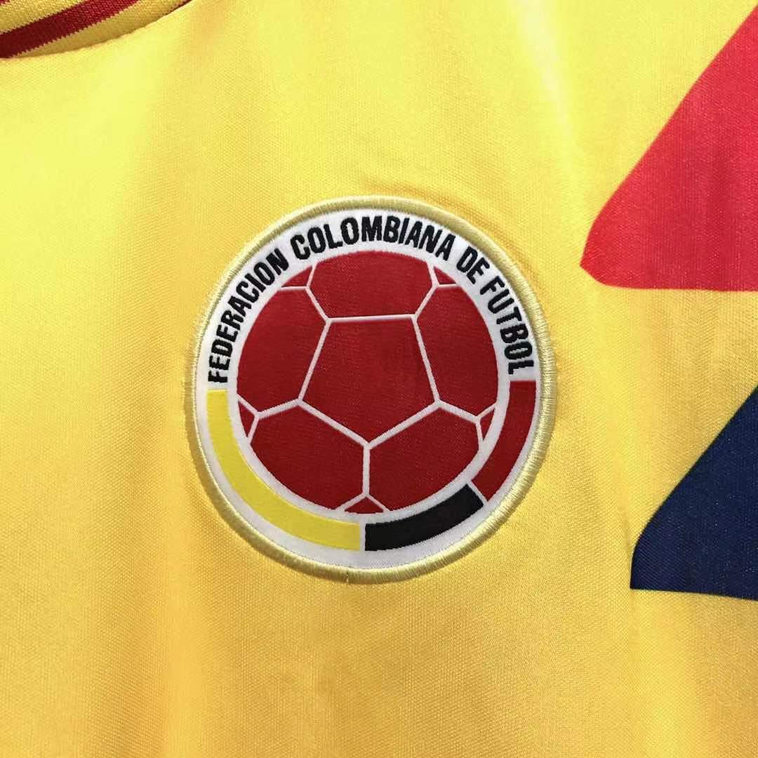 Man's Retro Jersey Colombia National Team - 1990