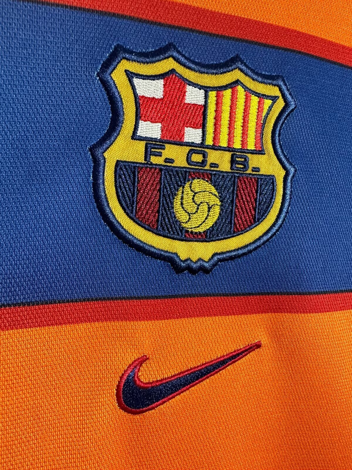 Jersey retro de hombre del equipo de Barcelona - 1998/99