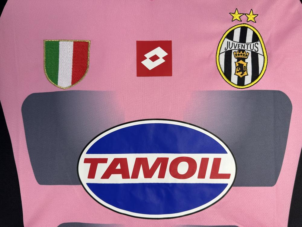 Maillot Rétro Homme Juventus Rose - Saison 2002/03