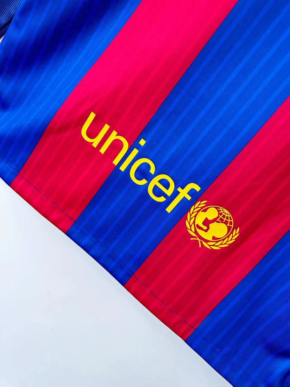Camiseta Retro de Hombre de Manga Larga del FC Barcelona - 2016/17