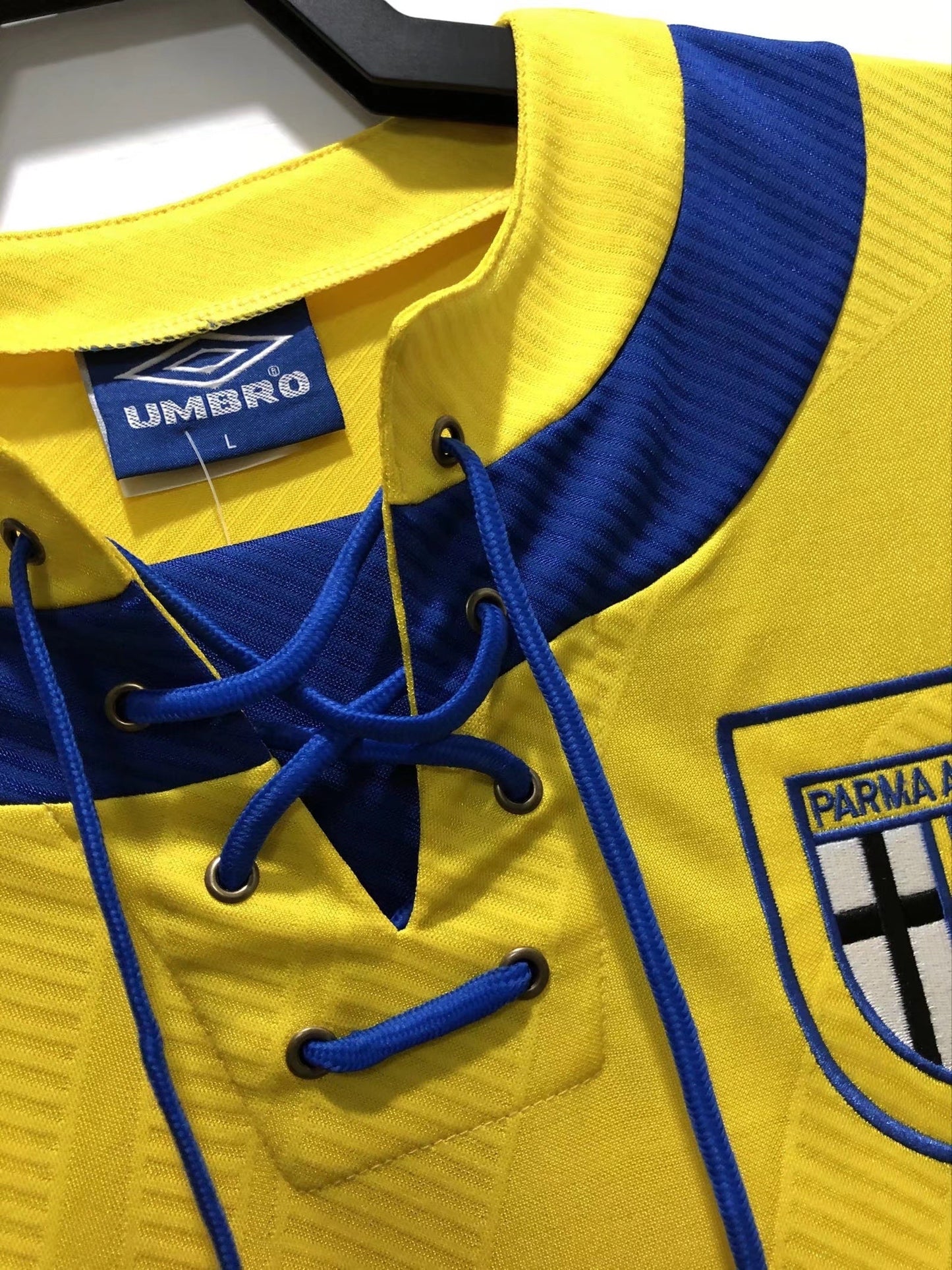 Camiseta retro de hombre del Parma Calcio Equipo Amarillo - 1993/95