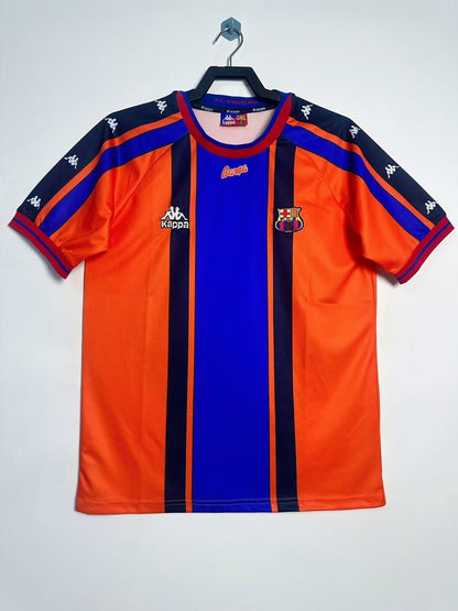 Maillot Rétro Homme Barcelone Extérieur - 1997/98