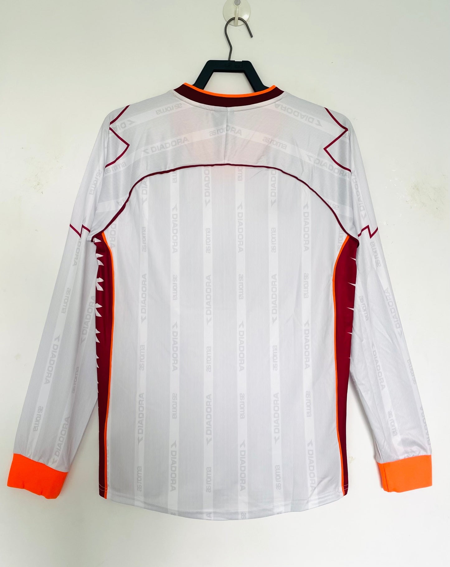 Maillot Rétro AS Roma Extérieur Manches Longues Homme - 1999/00