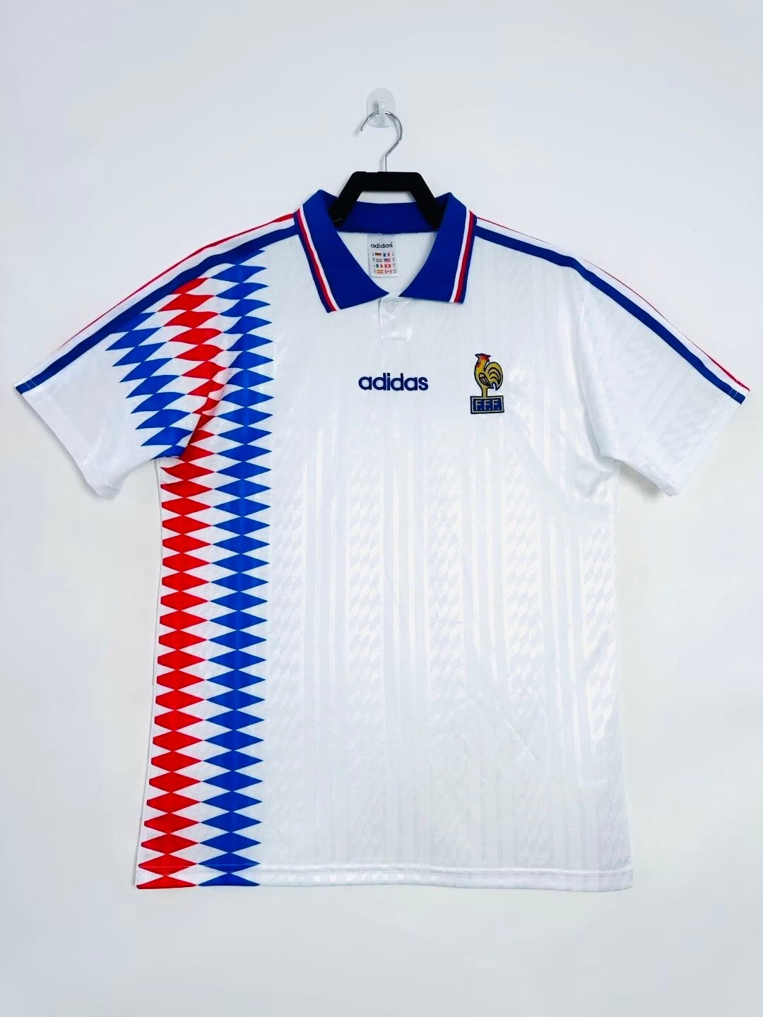 Camiseta Retro de Hombre Selección Nacional de Francia Visitante - 1994