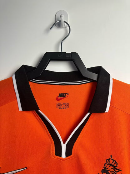 Man's Retro Long Sleeve  Netherlands National Team - 1998