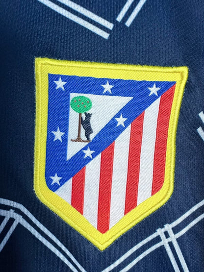 Maillot Rétro Homme Manches Longues Atlético de Madrid Extérieur - 2004/05