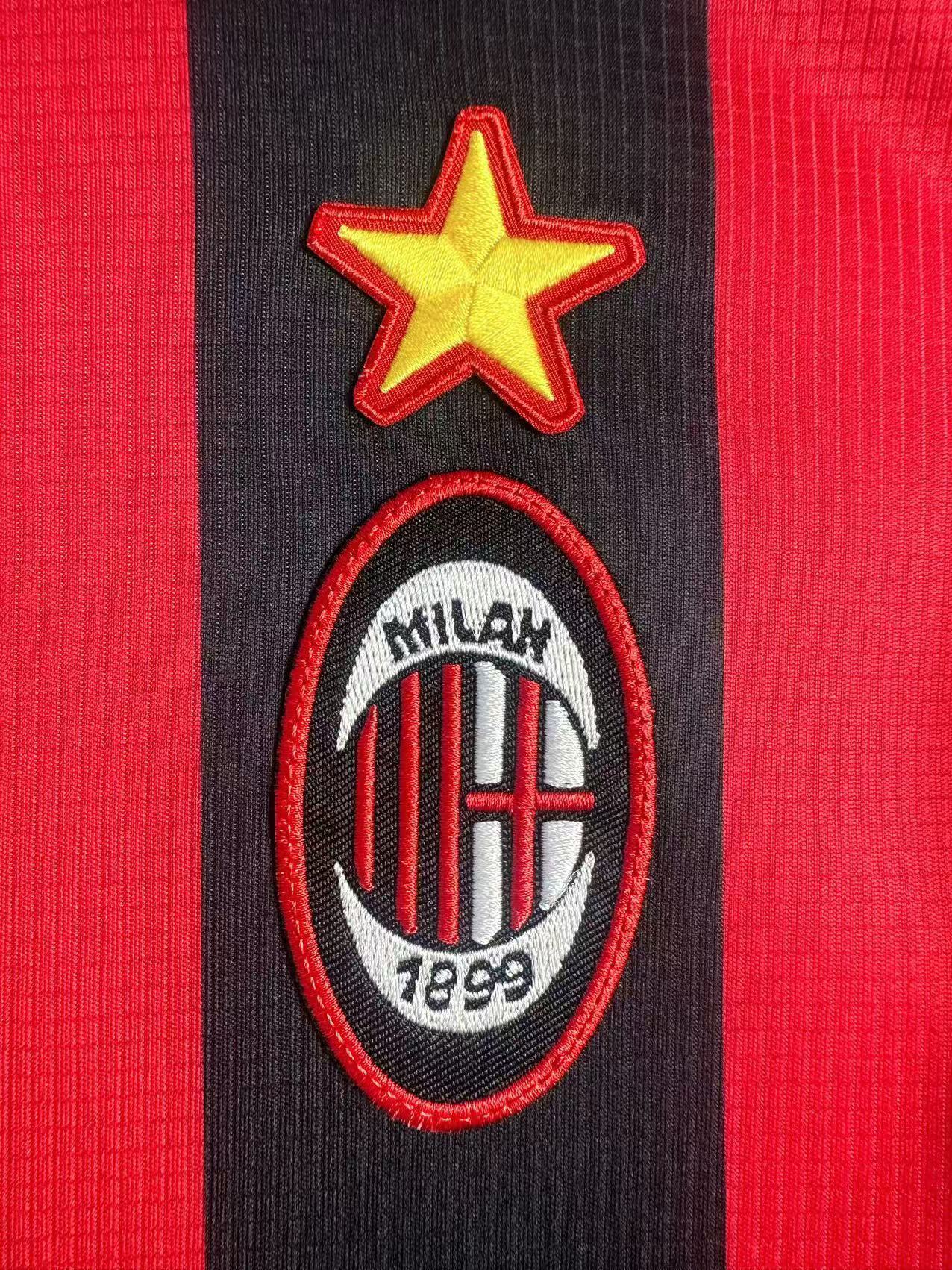 Camiseta Retro de Hombre AC Milan Local - 1997/98