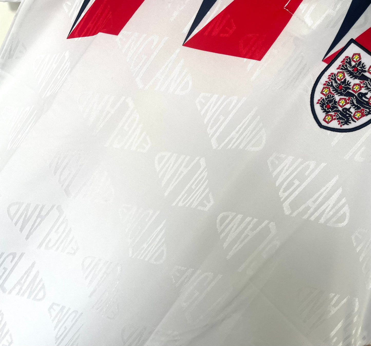 Maillot Rétro Homme Équipe Nationale d'Angleterre Domicile - 1992
