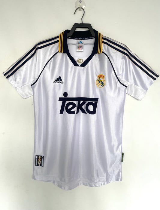 Camiseta retro de hombre del Real Madrid - 1998/00