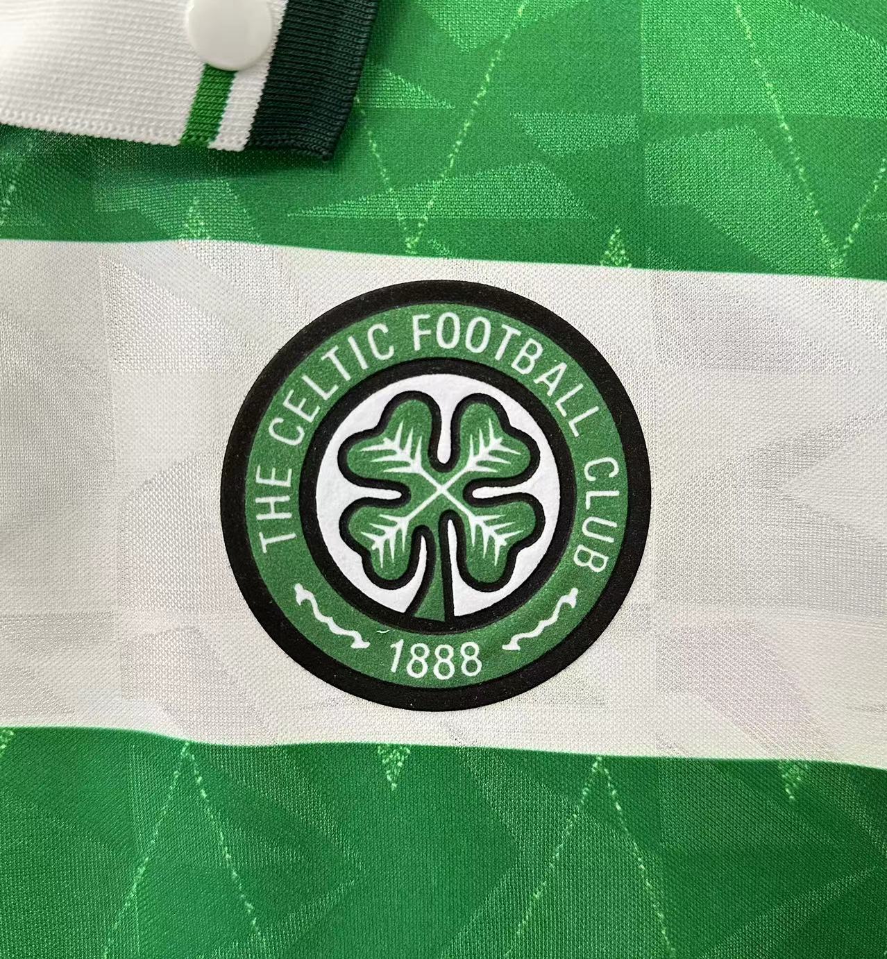 Camiseta retro de hombre del equipo Celtic - 1989/91