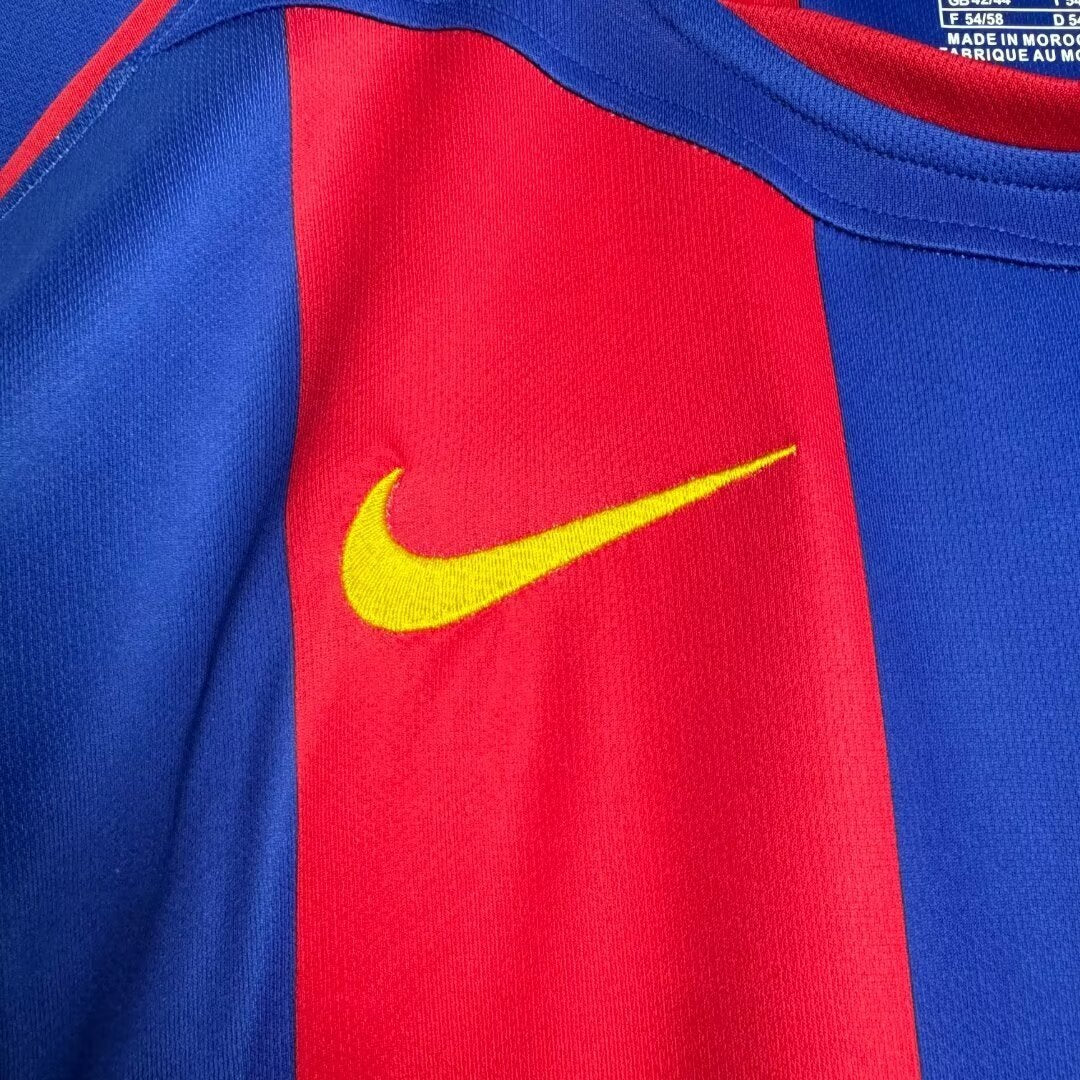 Maillot Rétro Homme Domicile FC Barcelone - 2004/2005