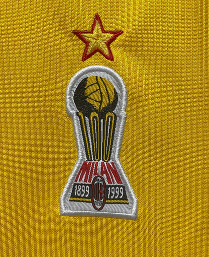 Maillot Rétro Homme Milan Extérieur - 1999/2000