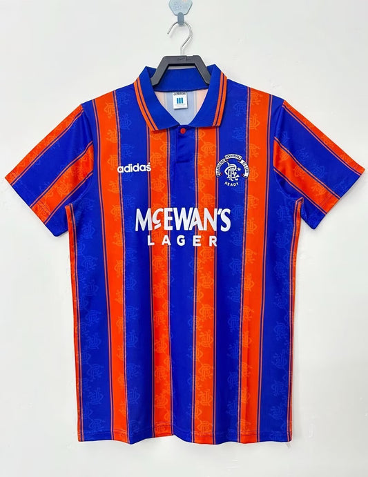Camiseta Retro de Hombre del Equipo Rangers - 1993/94