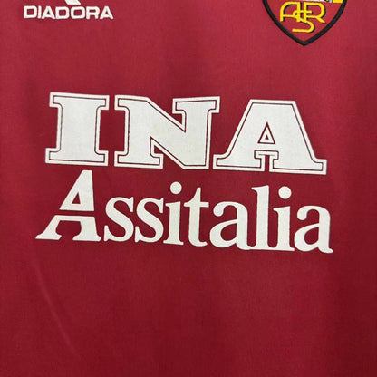 Camiseta retro para hombre del equipo Roma - 1998/1999