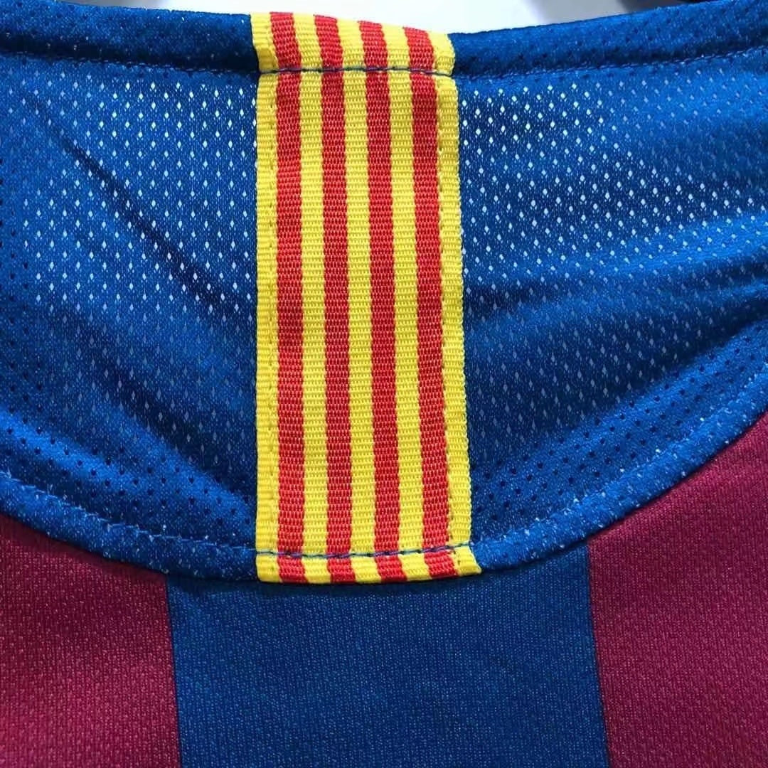 Maillot Rétro Homme Domicile Barcelone Ligue des Champions - 2005/06