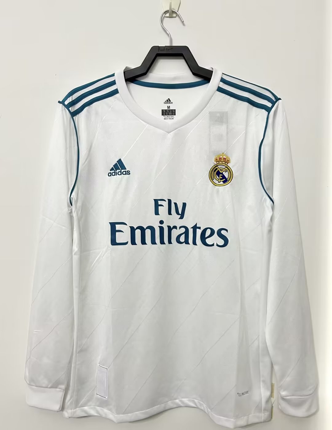Maillot rétro homme à manches longues Real Madrid - 2017/18