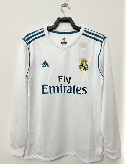 Maillot rétro homme à manches longues Real Madrid - 2017/18