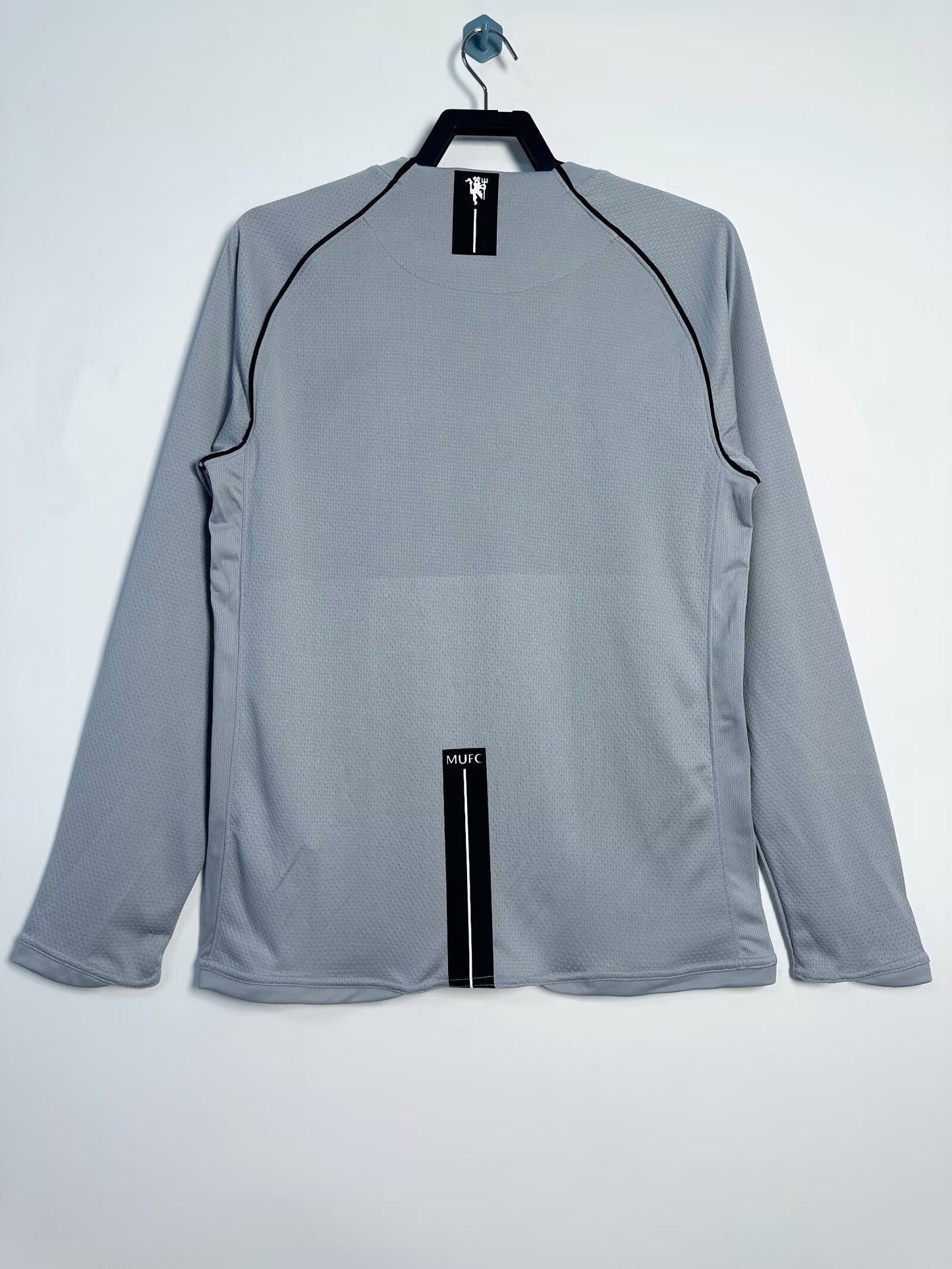 Maillot Rétro Homme Manches Longues Manchester United Gardien Gris - Saison 2007/08