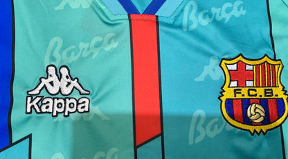 Maillot Rétro Homme Manches Longues Extérieur Barcelone - 1996/97