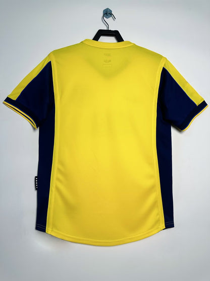 Camiseta Retro de Hombre del Arsenal Visitante - Temporada 2000/01