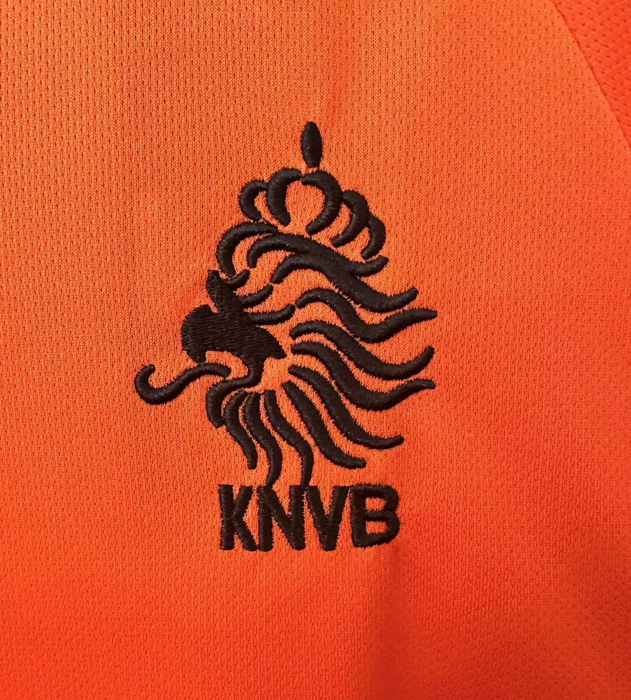 Camiseta Retro de Hombre Selección Nacional de los Países Bajos - 2002