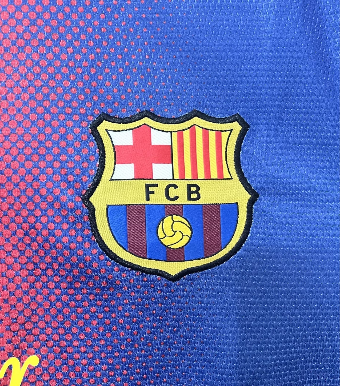 Maillot Rétro Homme Équipe Barcelone - 2012/13