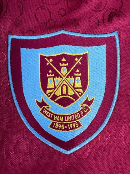 Camiseta retro de hombre West Ham Local - 1995/97