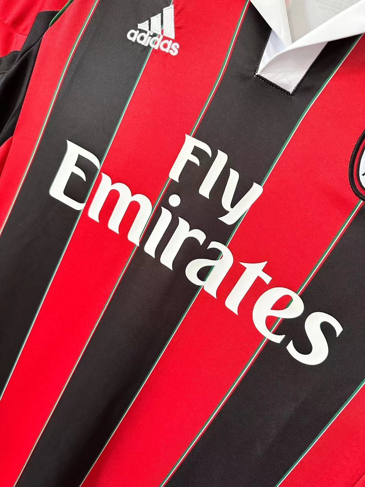 Camiseta Retro Hombre Equipo Milán - 2012/13